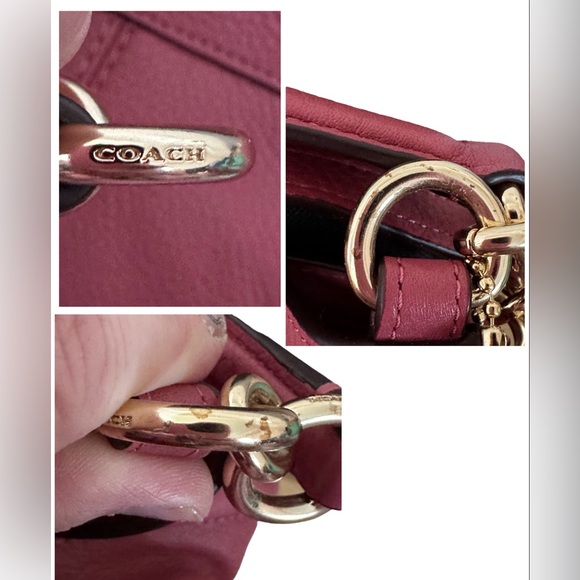 Coach Shoulder Bag in Rose Pink - Picture 11 of 12